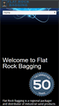 Mobile Screenshot of flatrockbagging.com